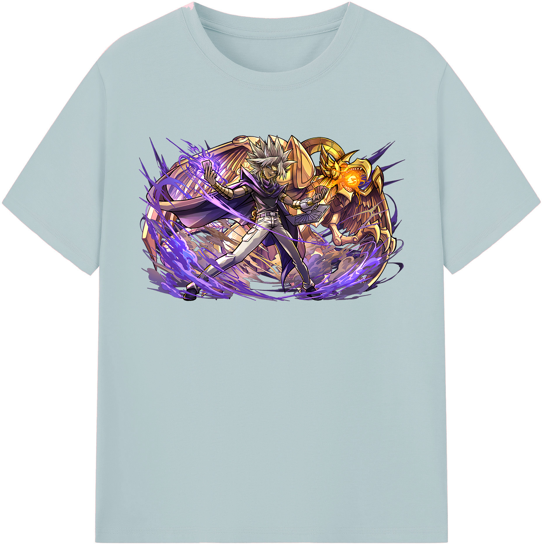 （画像用） 遊☆戯☆王 Yu-Gi-Oh! 綿100％半袖Tシャツ（フロントプリント）